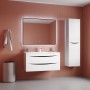 Зеркало с подсветкой, 100 см, Iddis Cloud X