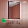 Зеркало с подсветкой и термообогревом, 60 см, Iddis Cloud X