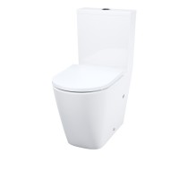 Унитаз-компакт Iddis Slide, без ободка, гор. вып., смыв торнадо, сид. дюропласт, микролифт, EasyFix