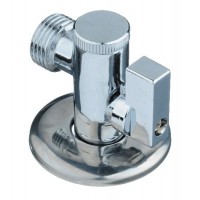 Кран шаровой угловой  с фильтром TRm 1/2"*1/2" с отражателем