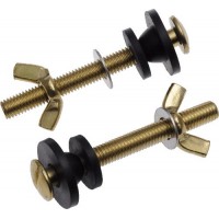 Болт крепления бачка к унитазу М8 с гайкой "барашек" (комплект 2 шт.) Болт крепления бачка к унитазу М8 с гайкой "барашек" (комплект 2 шт.)