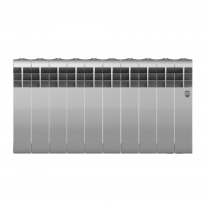 Радиатор биметаллический Royal Thermo Biliner Silver Satin 350 х 87 10 секций