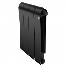 Дизайн-радиатор бимет. Royal Thermo Infinity Noir Sable VDR 500 x 100 - 4 секц.(нижн. подкл.)