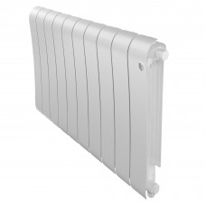 Дизайн-радиатор бимет. Royal Thermo Infinity Bianco Traffico VDR 500 x 100 - 10 секц.(нижн. подкл)
