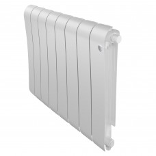 Дизайн-радиатор бимет. Royal Thermo Infinity Bianco Traffico VDR 500 x 100 - 8 секц.(нижн.подкл.)