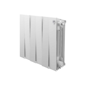 Дизайн-радиатор бимет. Royal Thermo PianoForte Bianco Traffico VDR 300 x 100 6 секц. (нижн. подкл.)