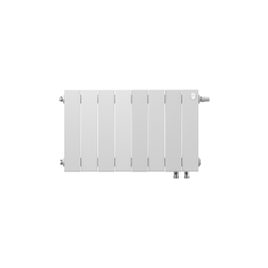 Дизайн-радиатор бимет. Royal Thermo PianoForte Bianco Traffico VDR 300 x 100 8 секц. (нижн. подкл.)