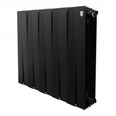 Дизайн-радиатор бимет. Royal Thermo PianoForte Noir Sable 500 x 100 - 10 секц.