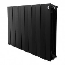 Дизайн-радиатор бимет. Royal Thermo PianoForte Noir Sable 500 x 100 - 12 секц.