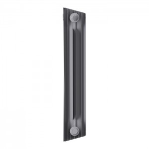 Дизайн-радиатор бимет. Royal Thermo PianoForte Silver Satin 500 x 100 - 8 секц.