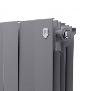 Дизайн-радиатор бимет. Royal Thermo PianoForte Silver Satin 500 x 100 - 8 секц.