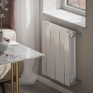 Дизайн-радиатор бимет. Royal Thermo PianoForte Bianco Traffico 500 x 100 - 6 секц.