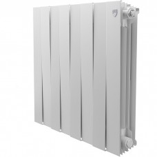 Дизайн-радиатор бимет. Royal Thermo PianoForte Bianco Traffico 500 x 100- 8 секц.