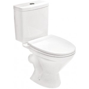 Унитаз-компакт ROSA Лира Люкс, косой выпуск, микролифт